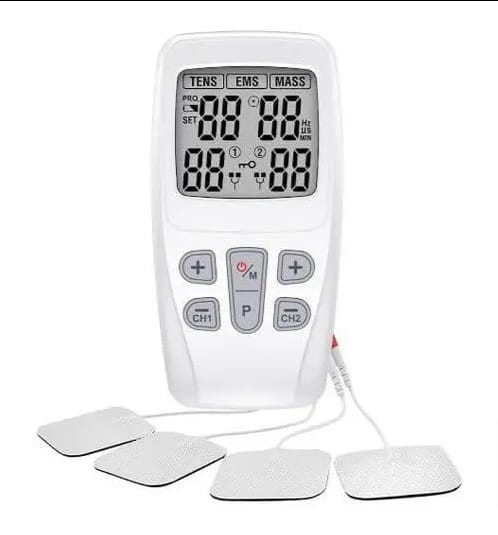 Portable Digital TENS Therapy Machine – 4 Pad Electric Stimulator