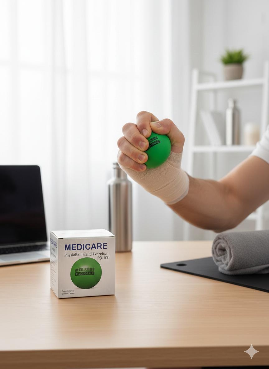 Medicare PhysioBall Hand Exerciser EP-100 – Grip & Hand Exercise Ball