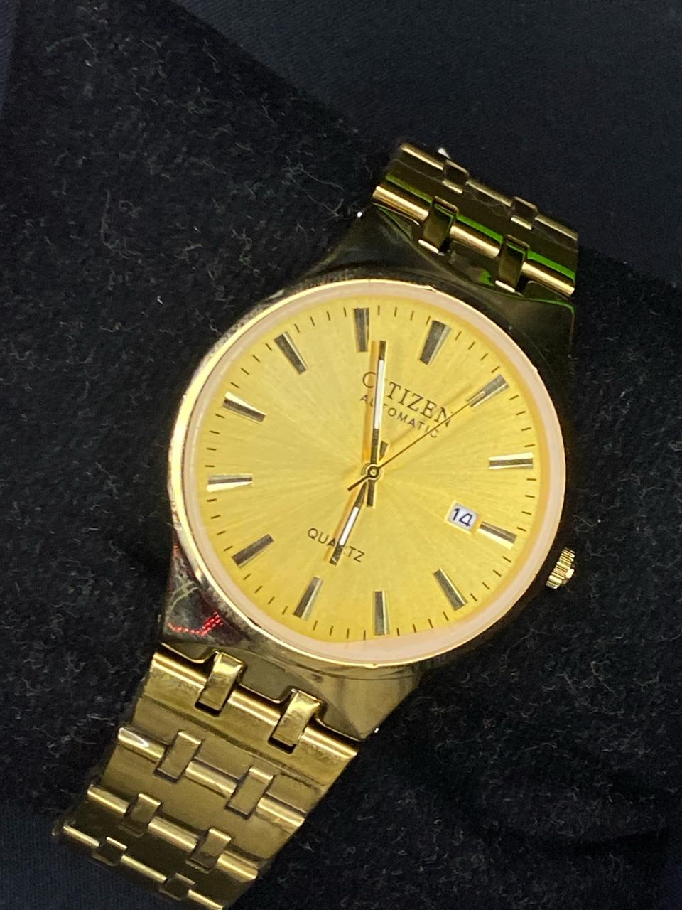 Citizen Classic Quartz Men’s Watch with Date Display – Stainless Steel Bracelet