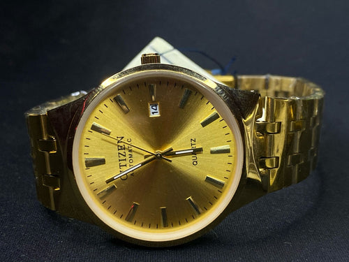 Citizen Classic Quartz Men’s Watch with Date Display – Stainless Steel Bracelet