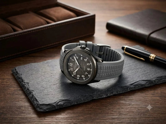 Sport Arabic Dial Watch – Rubber Strap, 4 Colors - Gray